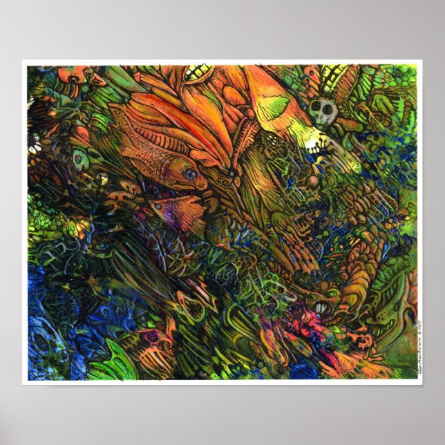 Klage der Tiefe Poster (Vorne)