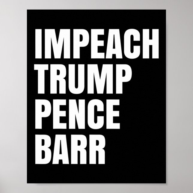 Klage Trump Pence An 1  Poster (Vorne)