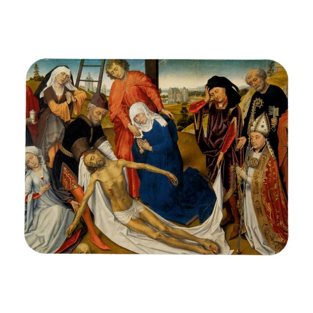 Klage über Totes Christus, c. 1460-1464 Magnet (Horizontal)