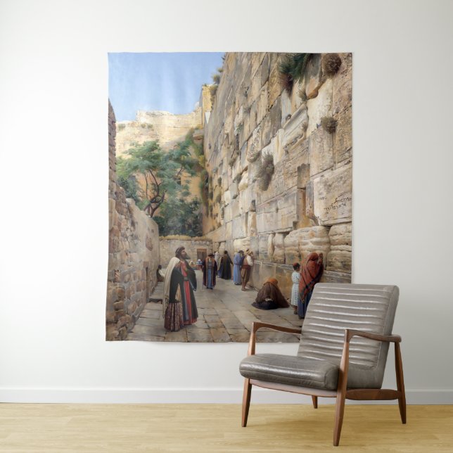 Klagemauer | Gustav Bauernfeind | Wandteppich (Beispiel)