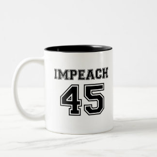 Klagen Sie 45 an Zweifarbige Tasse
