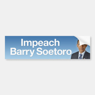 Klagen Sie Autoaufkleber Barrys Soetoro an