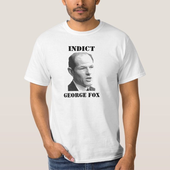 KLAGEN Sie George Fox an T-Shirt (Vorderseite)