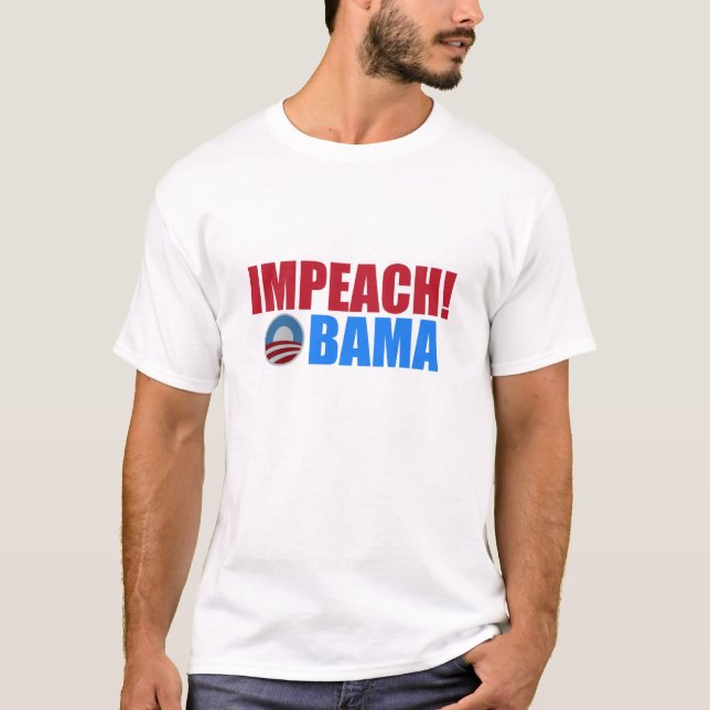klagen Sie Obama an T-Shirt (Vorderseite)