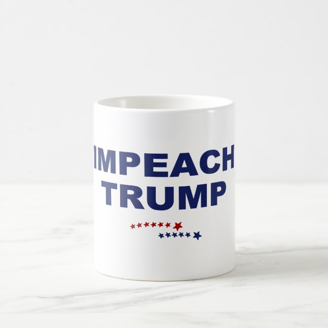 Klagen Sie Trumpf an Kaffeetasse (Mittel)