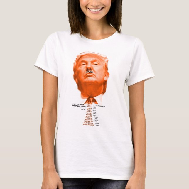 Klagen Sie Trumpf-T - Shirt mit obersten (Vorderseite)