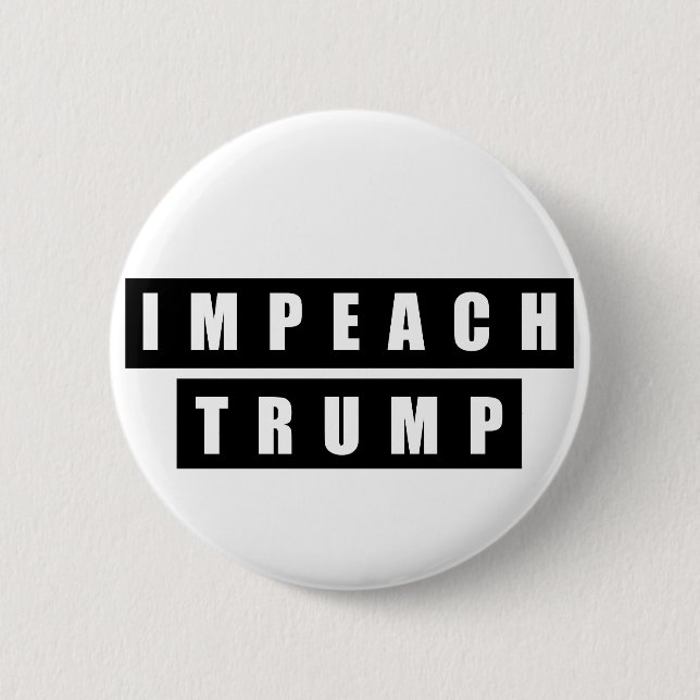 Klagen Sie Trumpfknopf an Button (Vorderseite)