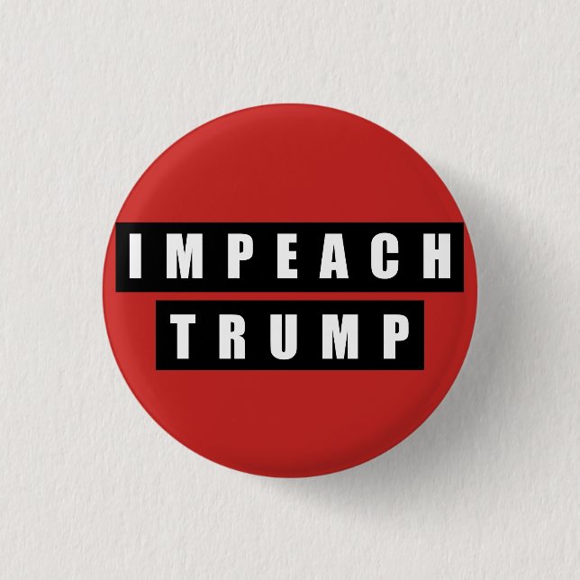 Klagen Sie Trumpfknopf an Button (Vorderseite)