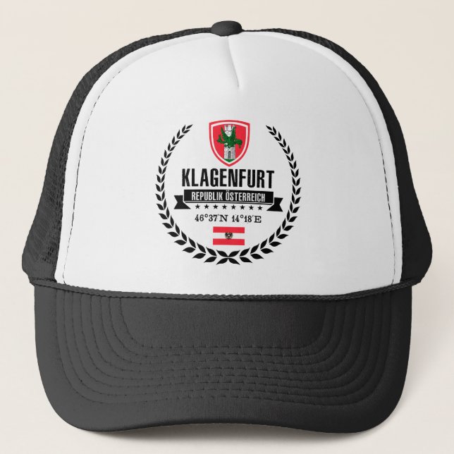Klagenfurt Truckerkappe (Vorderseite)