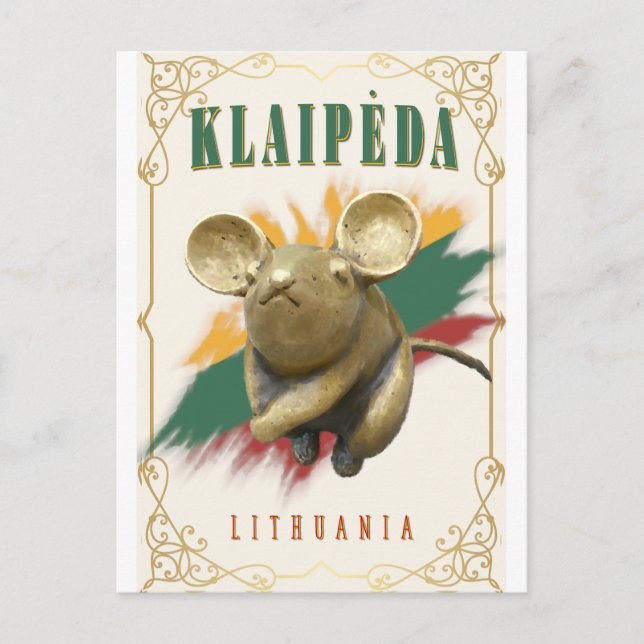 Klaipeda Postcard Postkarte (Vorderseite)