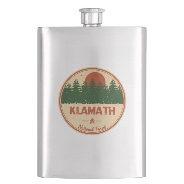 Klamath National Forest Flachmann (Vorderseite)