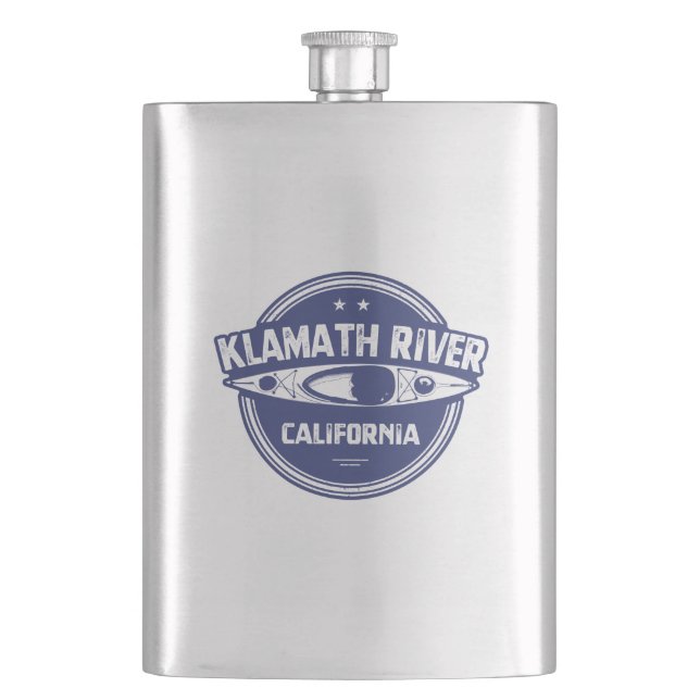 Klamath River, Kalifornien Flachmann (Vorderseite)