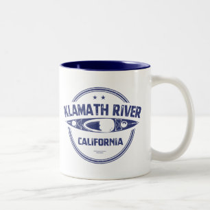 Klamath River, Kalifornien Zweifarbige Tasse