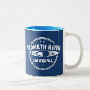 Klamath River, Kalifornien Zweifarbige Tasse