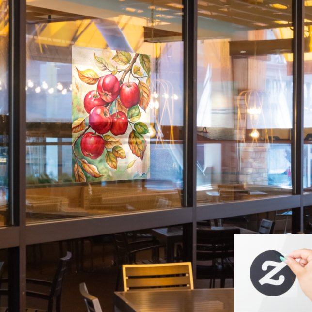 Klammern des Golden Harvest-Fensters Fensteraufkleber (Restaurantfenster)