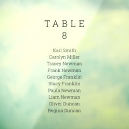 Klammern Minimaler Hochzeitscharakter Fensteraufkleber