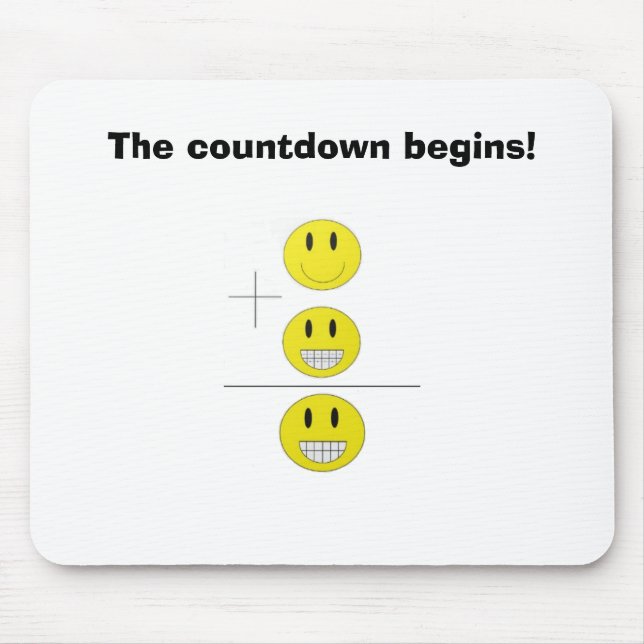 "Klammern weg! "Mousepad Mousepad (Vorne)