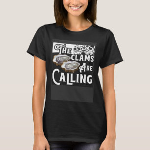 Klammerung der Meeresschnecke Gravur Razor Clam Di T-Shirt