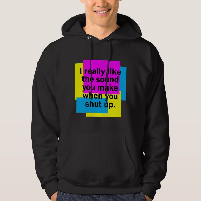 Klang beenden hoodie (Vorderseite)