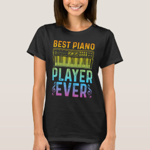Klangpianist Klavierspieler   Bester Klavierspiele T-Shirt