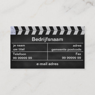 klapp bioskop visitenkarte