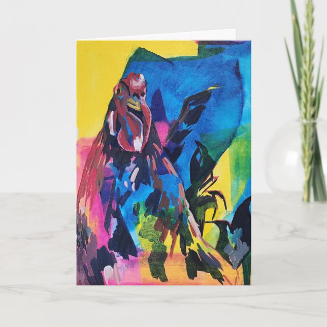 Klapp-Grußkarte Karte (Vorderseite)