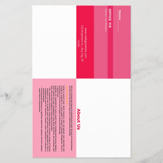 Klappbare Flyer (Vorne)