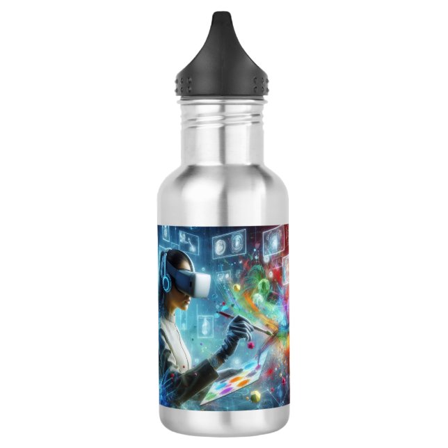 Klappe Edelstahlflasche (Links)