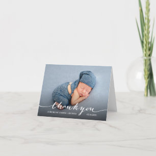 Klappe Fotokarten, Dankeschön Drehbuch Ankündigung