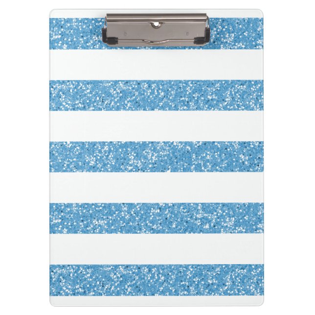 Klappe Glitzer-Look Strips Klemmbrett (Vorderseite)