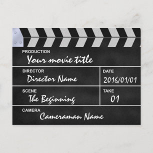 Klappen Cinema Postkarte
