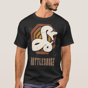 Klapperschlange Vintage Retro Klassische Tierliebe T-Shirt