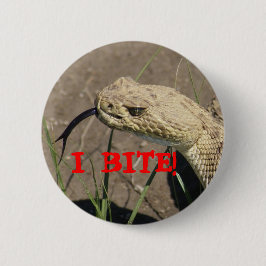 Klapperschlangen-Kopf-Schuss des Grasland-R8 Button