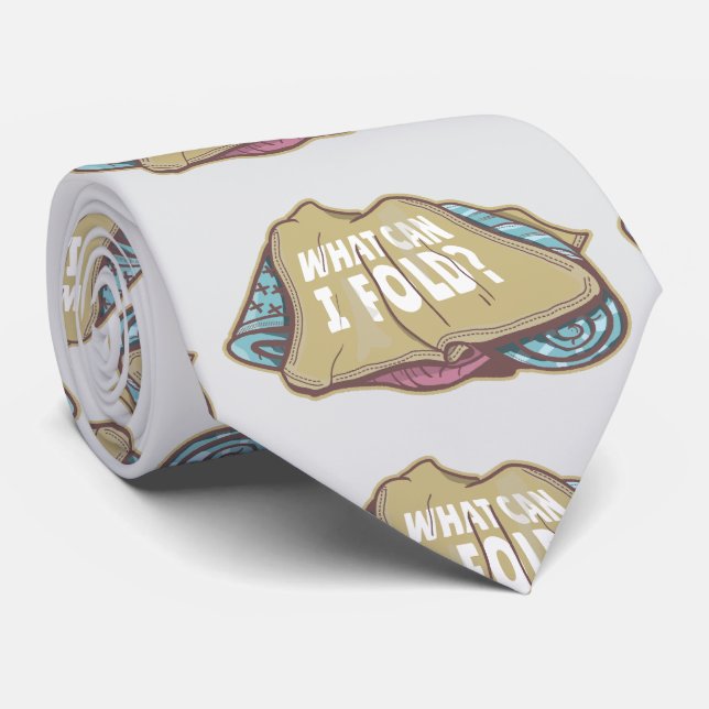 Klappkleidung, Wäschetag Krawatte (Gerollt)