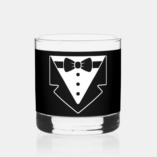 Klappsips - Tuxedo Rocks Glass Whiskyglas (Vorderseite)