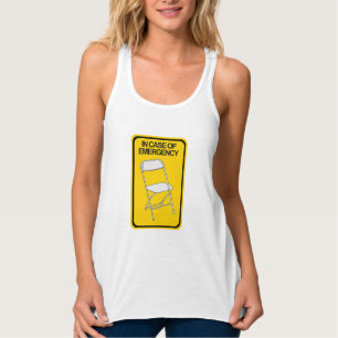 Klappstuhl für den Notfall Tank Top