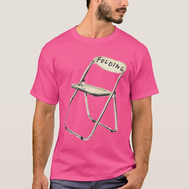 Klappstuhl Oversized 2 T-Shirt (Vorderseite)