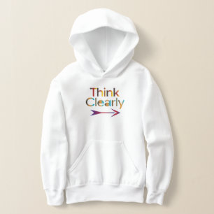 Klar denken hoodie
