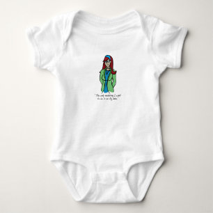 Klar, ich Modell Baby Strampler