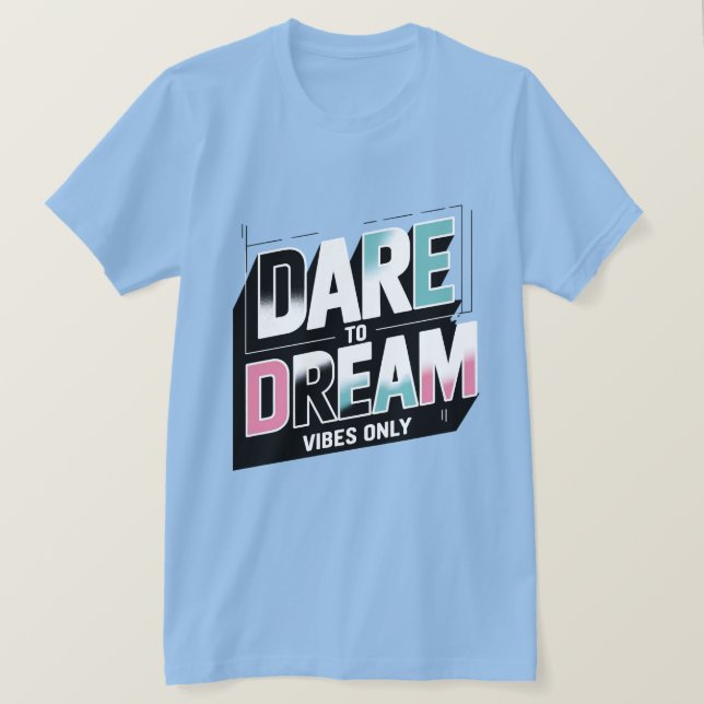 Klar und deutlich: Fette Typografie-T-Shirts T-Shirt (Design vorne)