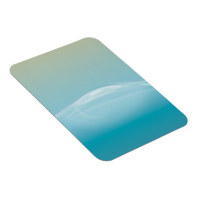 Klare Blaue Wasser Magnet (Rechte Seite)