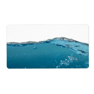 Klare blaue Welle