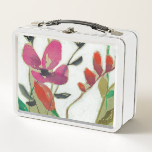Klare Blumen I Metall Lunch Box