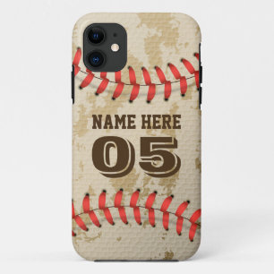 Klare Coole Vintage Baseball Case-Mate iPhone Hülle