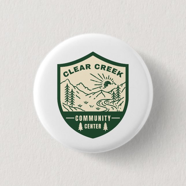 Klare Creek Community Centre Collectiable Button (Vorderseite)