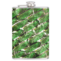 Klare grüne Wandwirkung und weißliche Blasen?