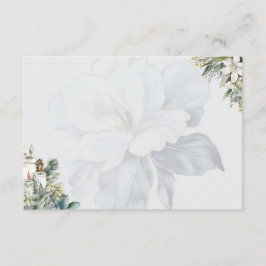 Klare leere Rezeptkarte Begleitkarte