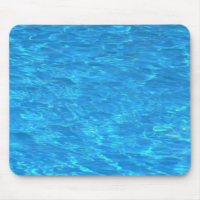 Klare Poolwasseroberfläche Mousepad (Vorne)