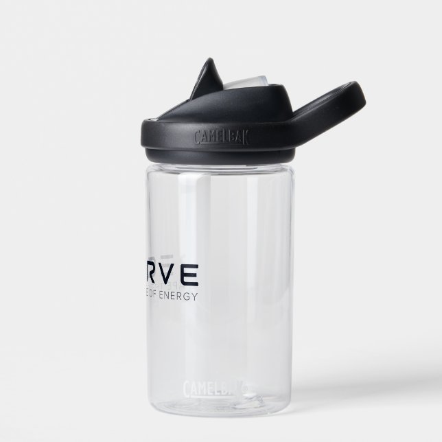 Klare Wasserflasche Trinkflasche (Links)