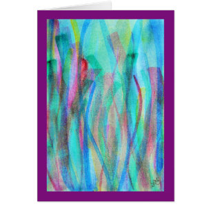Klarer abstrakter Watercolor
